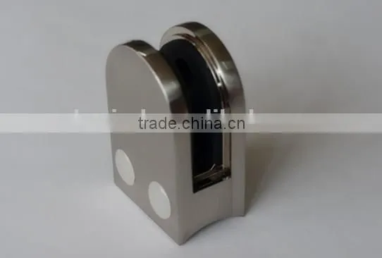 Wrought Iron Window Modern Stainless Steel D Type Middium Glass Clamp photo-4