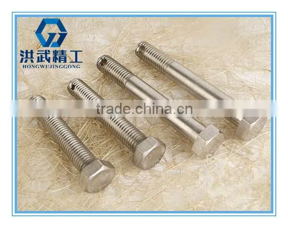 Hexagon Bolts With Split Pin Hole on Shank photo-4