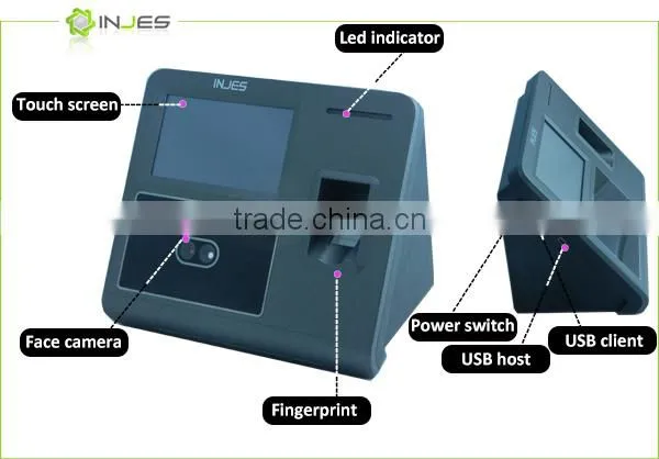 Free Software Fingerprint Facial Recognition Device For Time Attendance photo-5