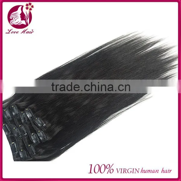 Top Quality Clip in Human Hair Extensions Hot Clip in Human Hair Extension Virgin Clip in Hair Extensions for Women photo-3