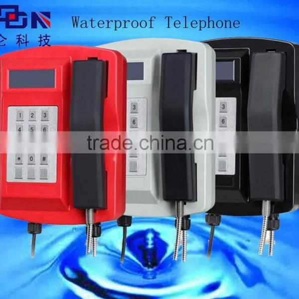 Weatherproof Phone Santique Telephone Set Robust Aluminium Alloy Industrial Telephone Security Prevention KNSP-18 photo-2