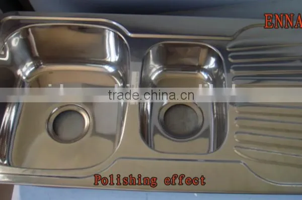 Stainless Steel Sink Polishing Machine for Sink Flat (double Wheel) photo-4
