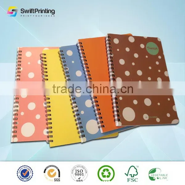 Factory Best Sell Blue Color Notebook Printing photo-2