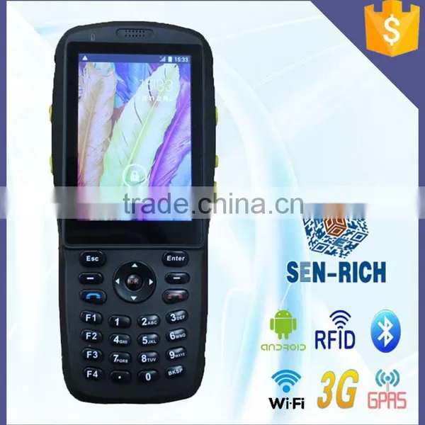 Touch Screen Handheld Android PDA with 1D / 2D Barcode Scanner