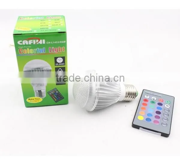 2016 Hot Sale Dimmable LED Bulb, Energy Saving LED Light With Remote Control photo-4