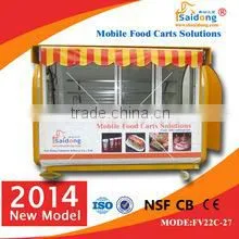 2016 Durable Ice Cream Cart Coffee Food Carts Mobile Food Cart Designer photo-5