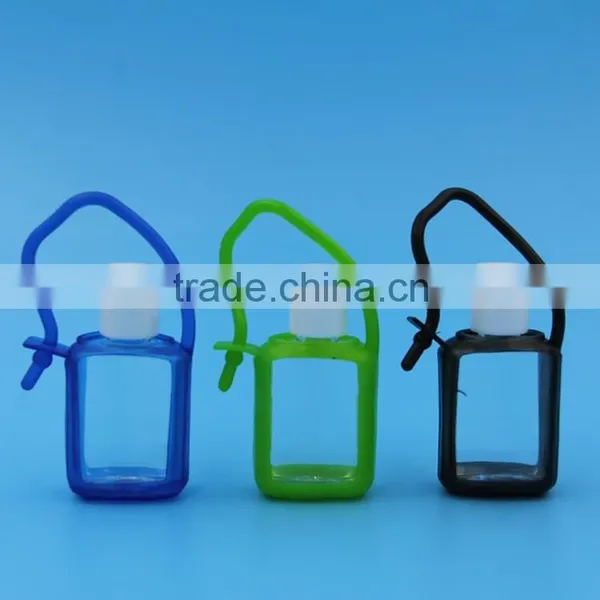 15ml Octagon PET Bottle With Flip Top Caps and Rubber Handle for Hand Sanitizer photo-2
