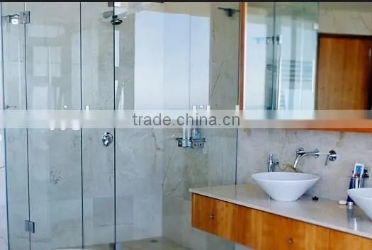 10mm Tinted Sandblasted Shower Glass photo-3