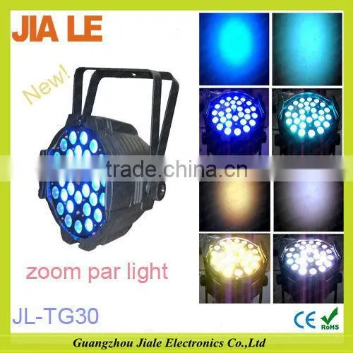 Professional 30pcsx3w Led Par Zoom Stage Light RGB Led Par Light 3in1 Par Can photo-4