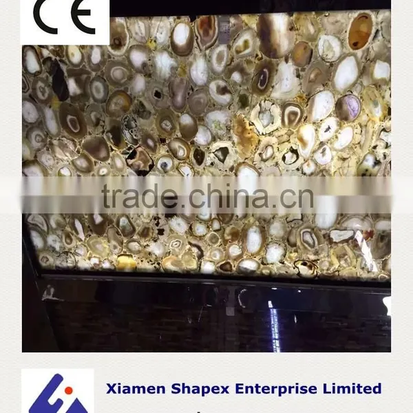 Artifical Purple Agate Marble Stone With Good Price photo-5