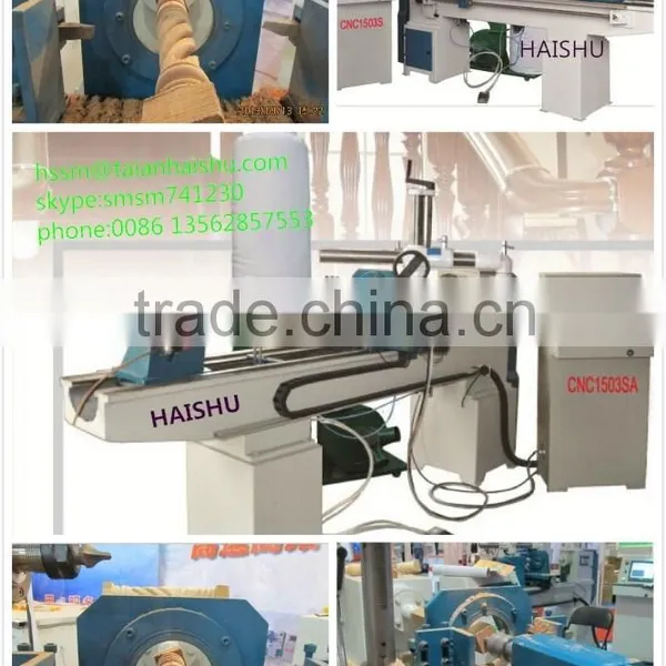 Wood Copying Lathe CNC1503S Double Turning Tools CNC Woodworking Lathe Machine With Low Price photo-4