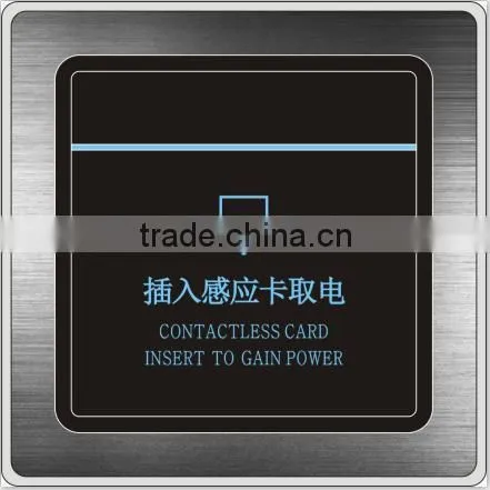 Hot Sales Hotel Room Energy Saving Switch Key Card Power Wall Switch photo-3