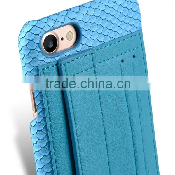 Cool Stylish Card Slot Premium Leather Case for Apple IPhone 7 (4.7") photo-6