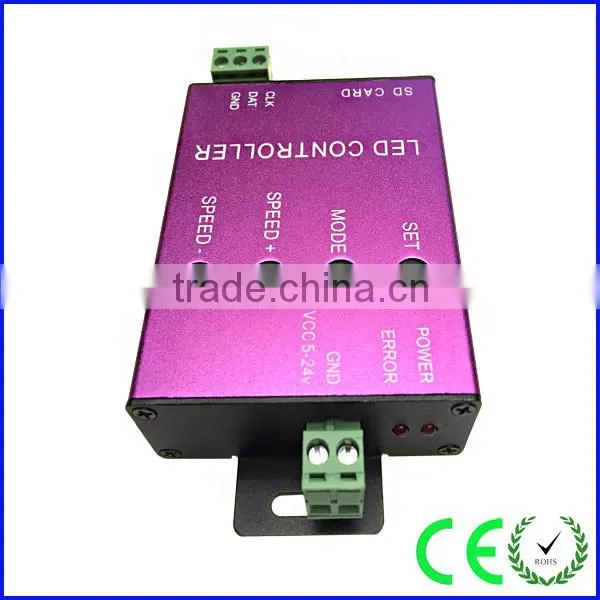 WS2811 WS2812 WS2801 Pixel Led Controller Full Color Programmable sd Card Led Controller photo-2