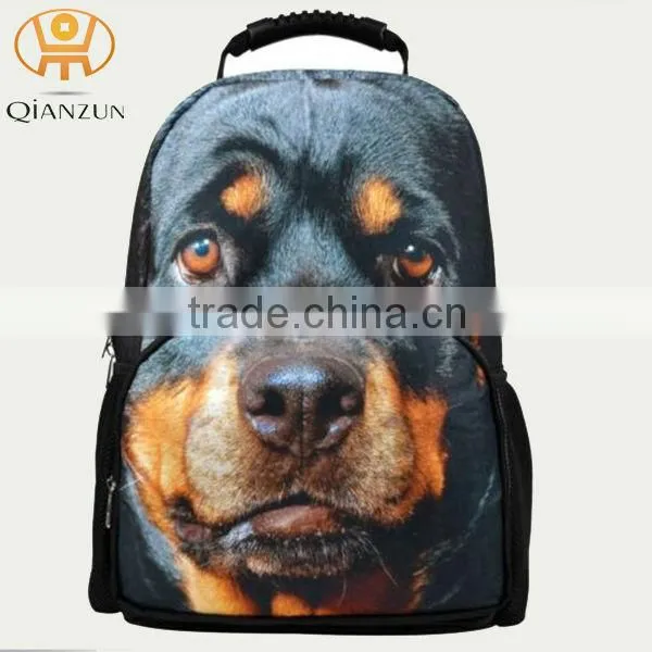 3d Dog Bags Laptop Backpack Student Bookbags School Bags