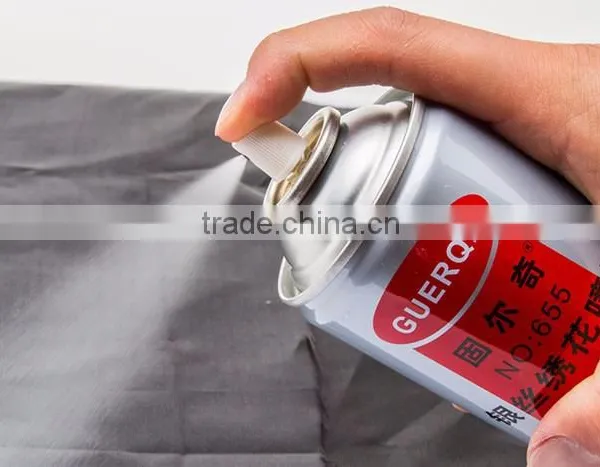 Embroidery Silicone Glue Self Adhesive Fabric In Spray Can photo-6