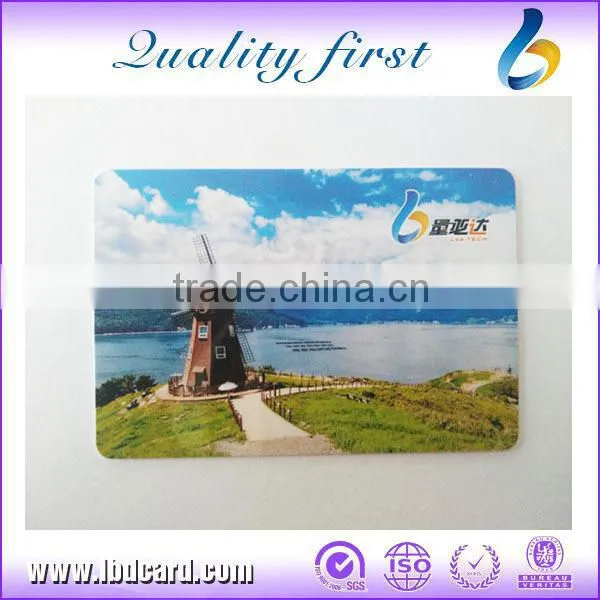 PVC ISO Card Low Frequency White Unique 125 KHz EM4200 ID Badges photo-4