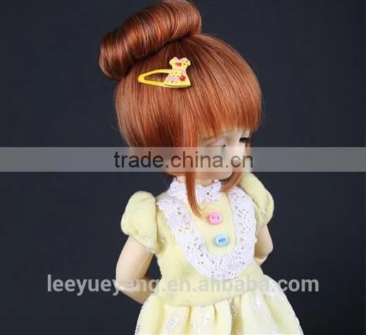 High Quality Synthetic Buds Head 1/6 Bjd Doll Wigs photo-3