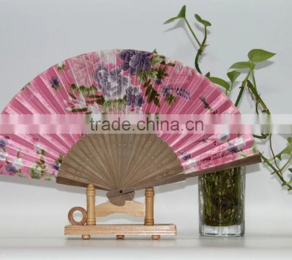 Silk Fan Craft Fan Lady Hand Fan for Gift