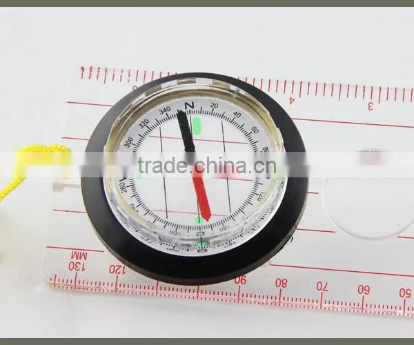 Liquid Acrylic Direction Compass, Map Compass for Hiking