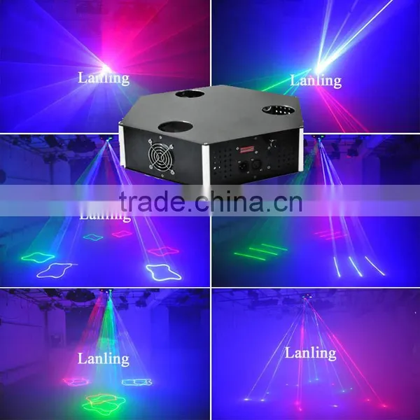 Multi Color RGB Disco Laser Light photo-3