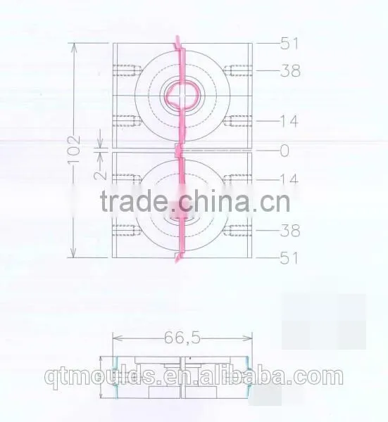 Nonstandard CNC Milling Machining Precision Mold Parts/2016 QITAI Offer Professional Precision Mold photo-5