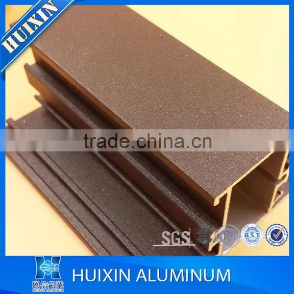 New Products Aluminum Window Frame Extrusion Aluminum Hollow Profile photo-5