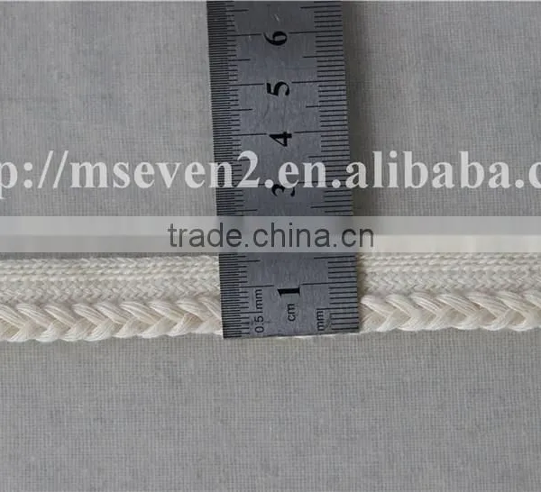 Braided Ribbon Piping Tape, 100% Cotton in 1.6cm photo-6