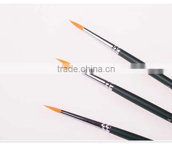 Hot Selling Wooden Hair Brush With Nylon Paint Brush Set photo-5