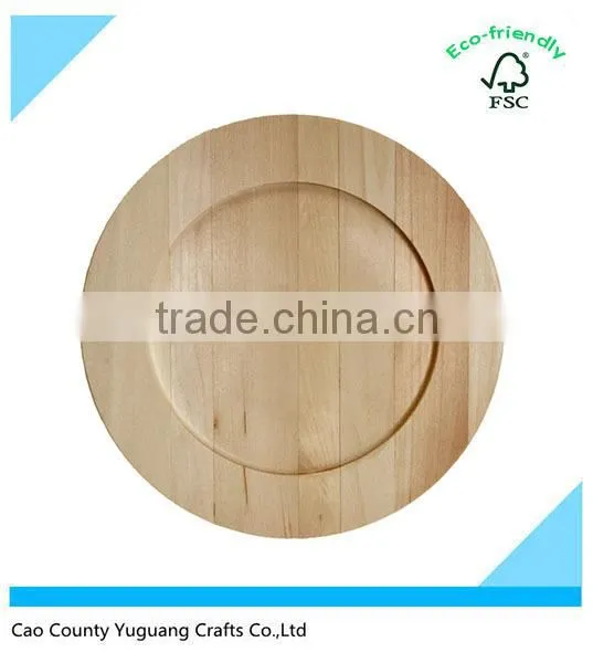 Custom Unfinished Wooden Plate photo-2