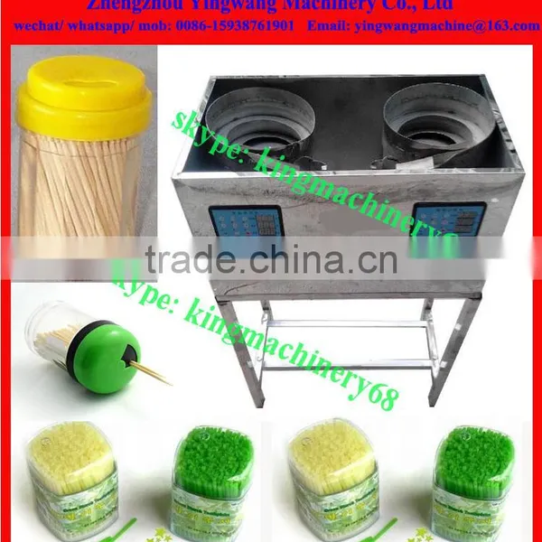 Bamboo/ Wood Toothpick Bottle Filling Machine