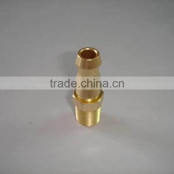 Lock-On Hose Barb TO Male Pipe,Pipe Fitting,Brass Fitting,Pipe Valve photo-2