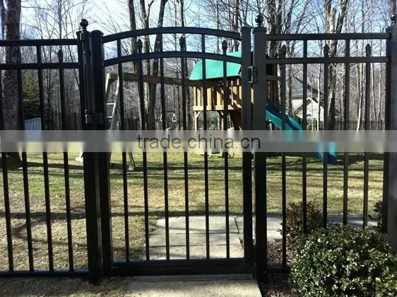 Metal Security Gate/ Wrought Iron Fencing Fences Elements Gates photo-2