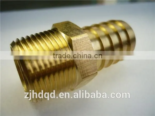 NPT Brass Male Thread Water Hoss Barb Fitting photo-2