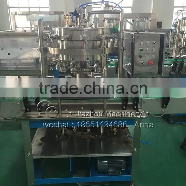 Small Scale Carbonated Beverage Beer Can Filling Machine photo-2