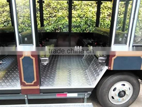 92KW Diesel Power Amusement Park,city,tour,trackless Train,Tourist Train photo-4