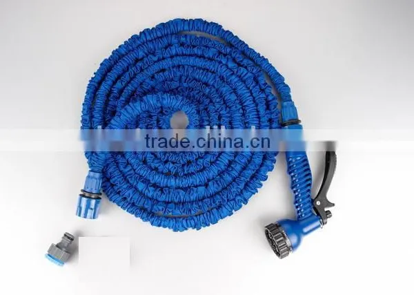 2014 Top Quality Fabric Flat Garden Flexible Water Hose With Hand Sprayer photo-2