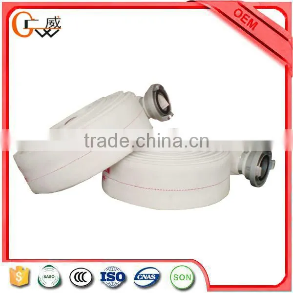 Fire Hydrant Hose Fire Hose Fabric With Spray Jet Fire Hose Nozzle photo-2