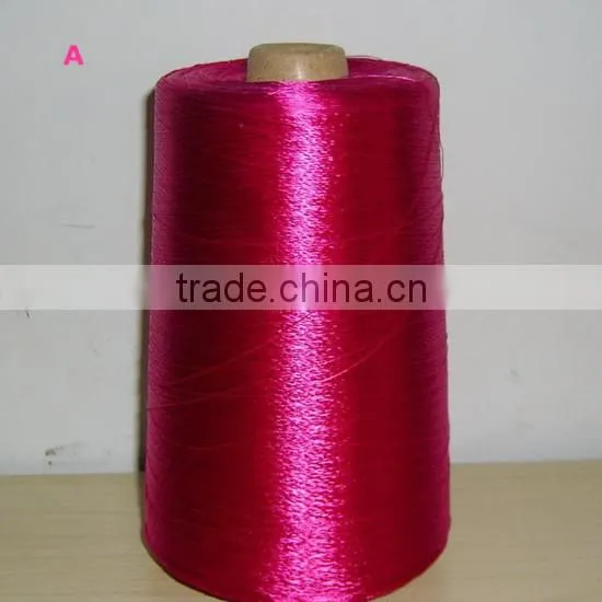 Factory!! 100% Viscose Rayon Filament Yarn photo-6