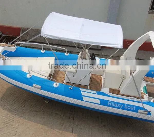 5.5m Blue and White Frp Boat photo-2