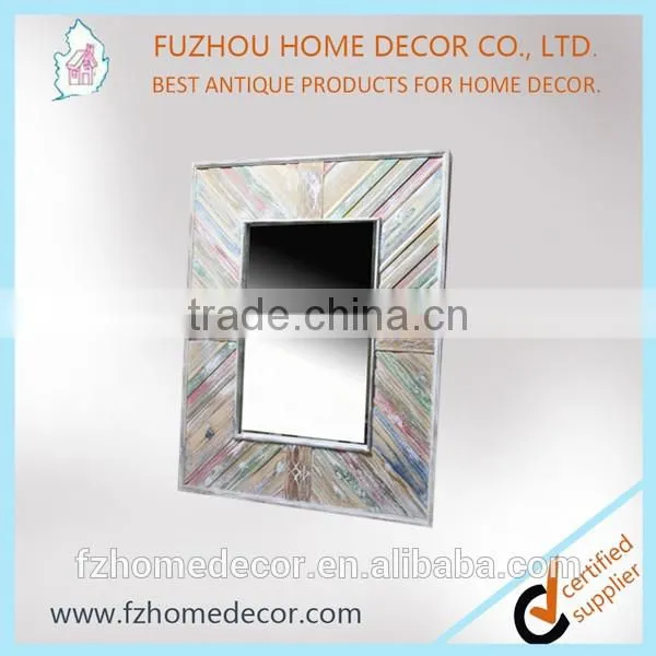 Cheap Large Walll Mirrors/ Reclain Recycle Wood Mirror Frame photo-3