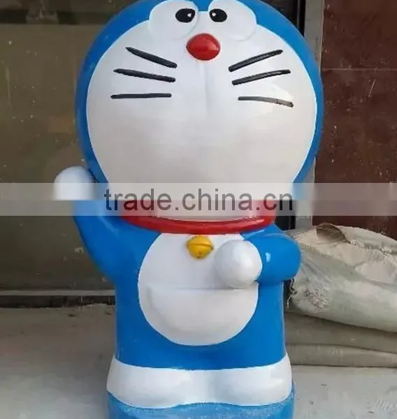Japanese Doraemon Fiberglass Statue