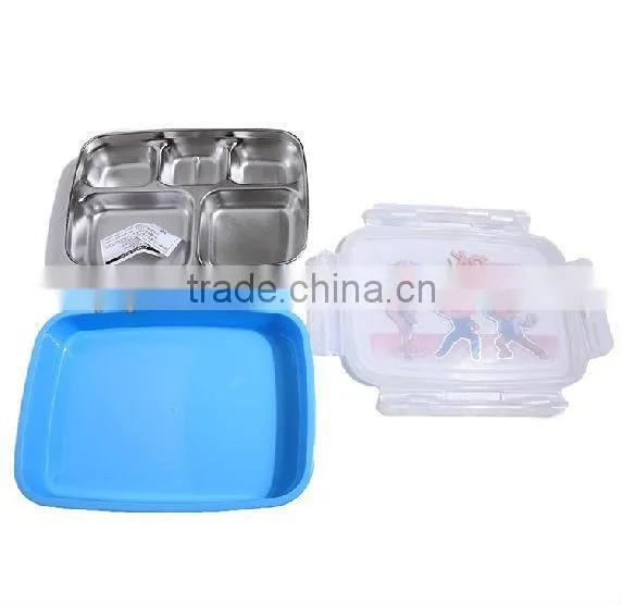Stainless Steel Fast Food Dinner Plate photo-5