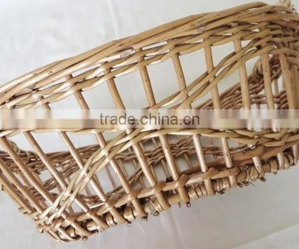 New Oval Bulk Kitchen Vegetable Wicker Storage Basket photo-5