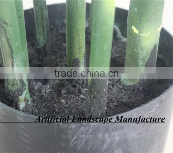 LXY160404 Green Plant Bamboo Bonsai,Artificial Fence Bamboo photo-6
