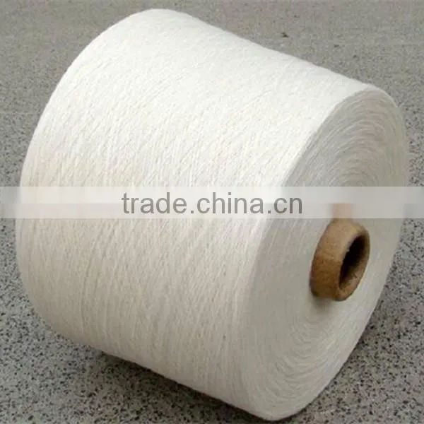 Raw White 6s Glove Yarn Eco-friendly Carded Cotton Yarn photo-2
