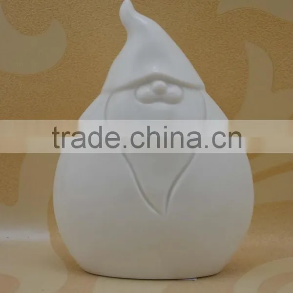 White Ceramic Figurine for Christmas Decoration Wholesale photo-2