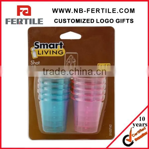 10PCS mini plastic wine cup