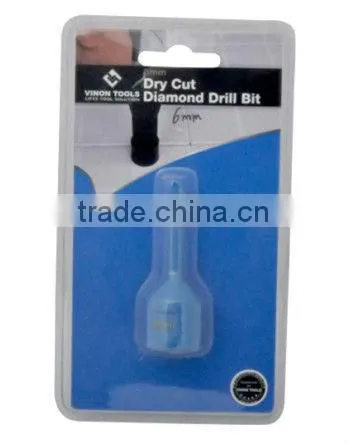 M14 Brazed Diamond Core Drill Bit, Dry Drill Bits for Ceramic and Tiles photo-4