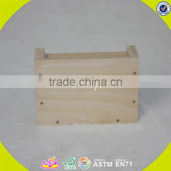 2017 New Fashion Children Toys Wooden Coin Bank W03B050 photo-5